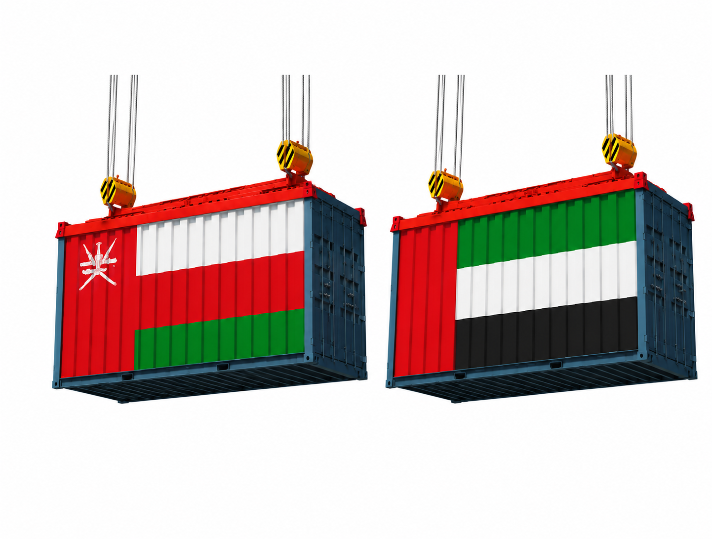 Oman to UAE shipping route